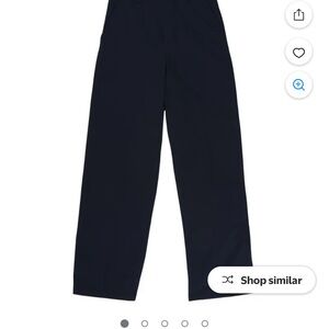 French Toast Black Relaxed Pull-On Pants 16 Husky